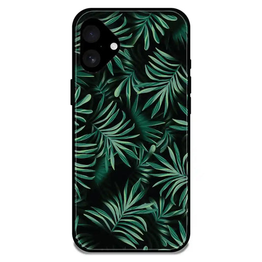 'Ferns - Glossy Metal Silicone Case For Apple iPhone 16