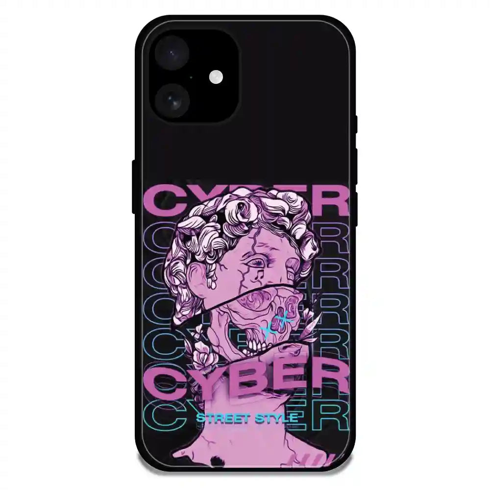 Cyber Street Style - Glossy Metal Silicone Case For Apple iPhone Models