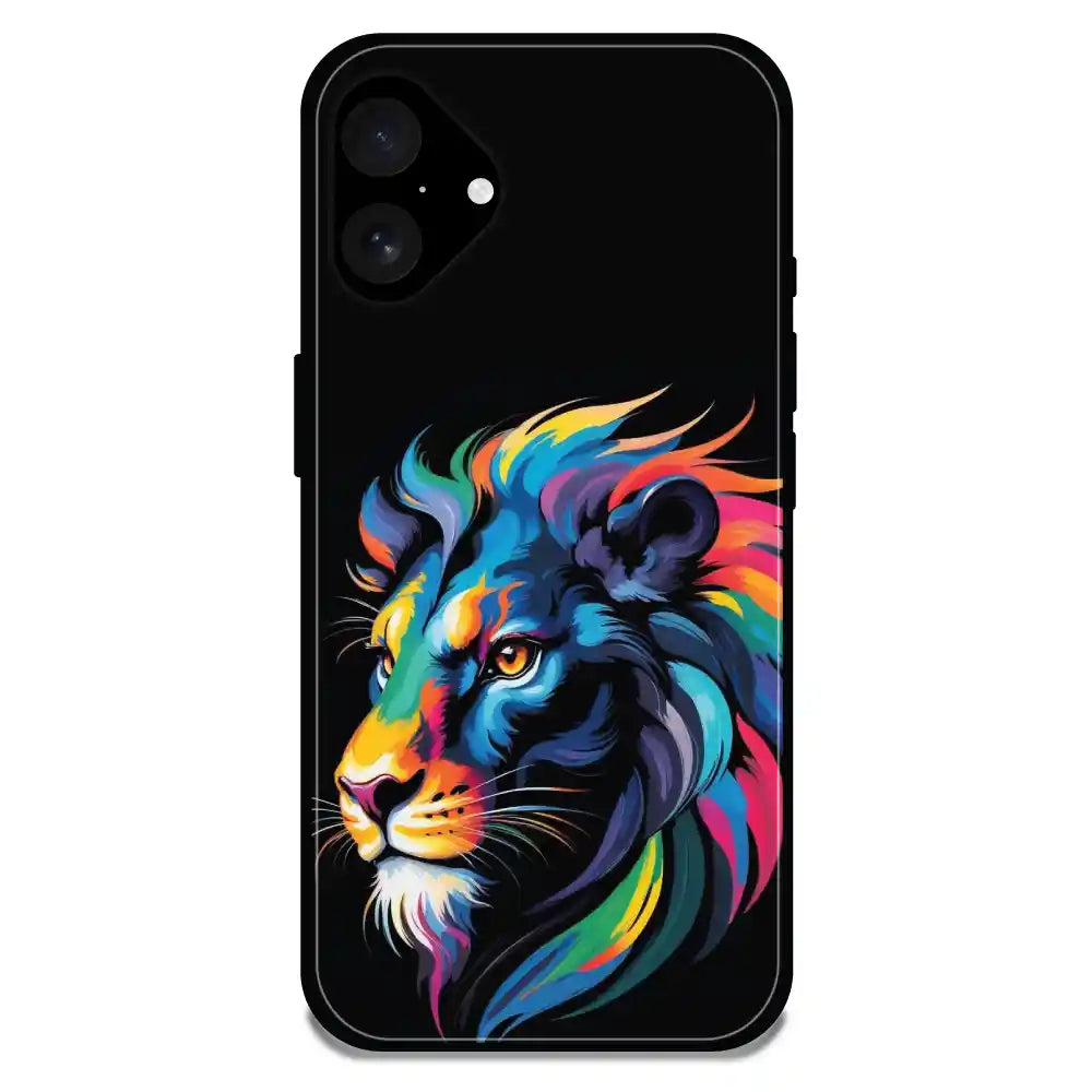 'The King - Glossy Metal Silicone Case For Apple iPhone 16 Plus