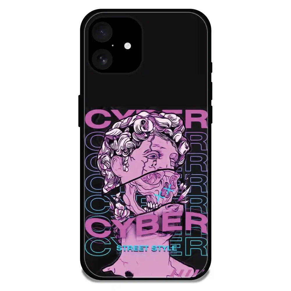 Cyber Street Style - Glossy Metal Silicone Case For Apple iPhone Models
