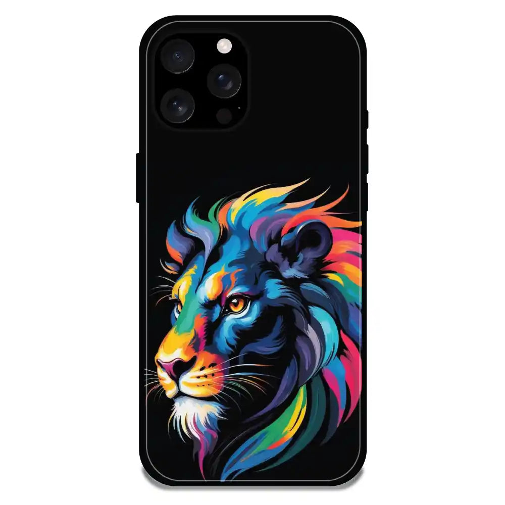 'The King - Glossy Metal Silicone Case For Apple iPhone 16 Pro Max