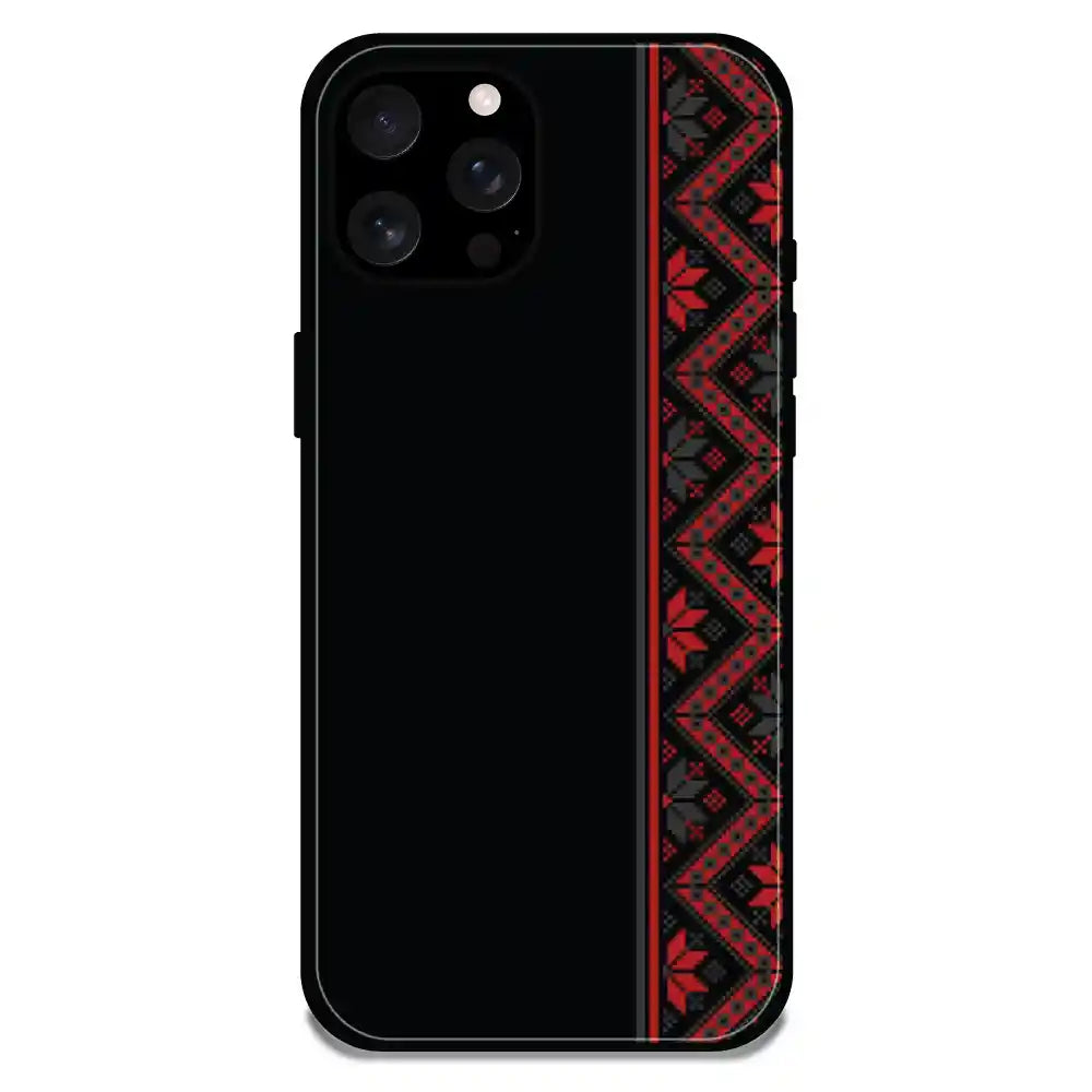 'Mandala Bloom - Glossy Metal Silicone Case For Apple iPhone 16 Pro Max