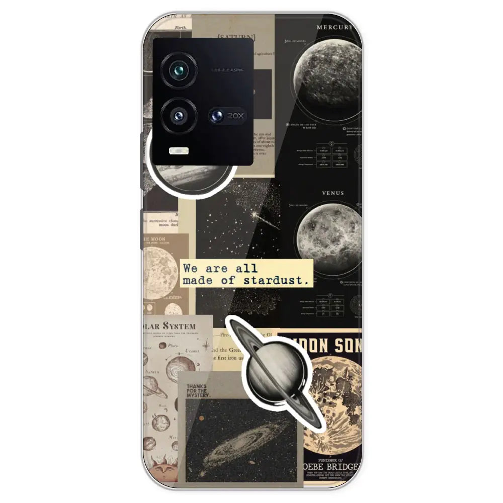 Planets - Printed Silicone Case For IQOO 10