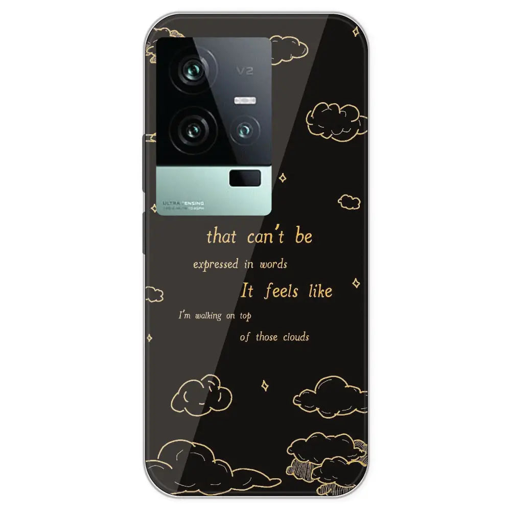 On Top Of Those Clouds - Printed Silicone Case For IQOO 11