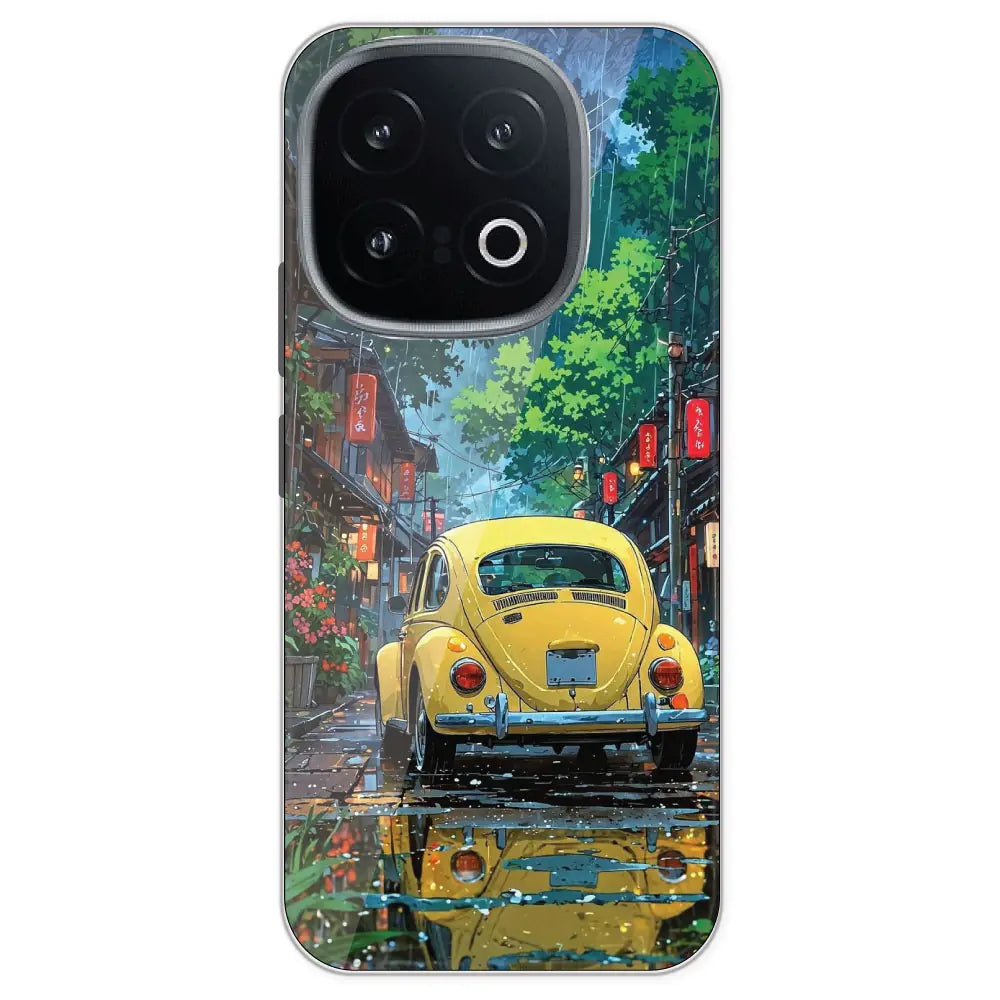 Yellow Bettle  - Printed Silicone Case For IQOO 13