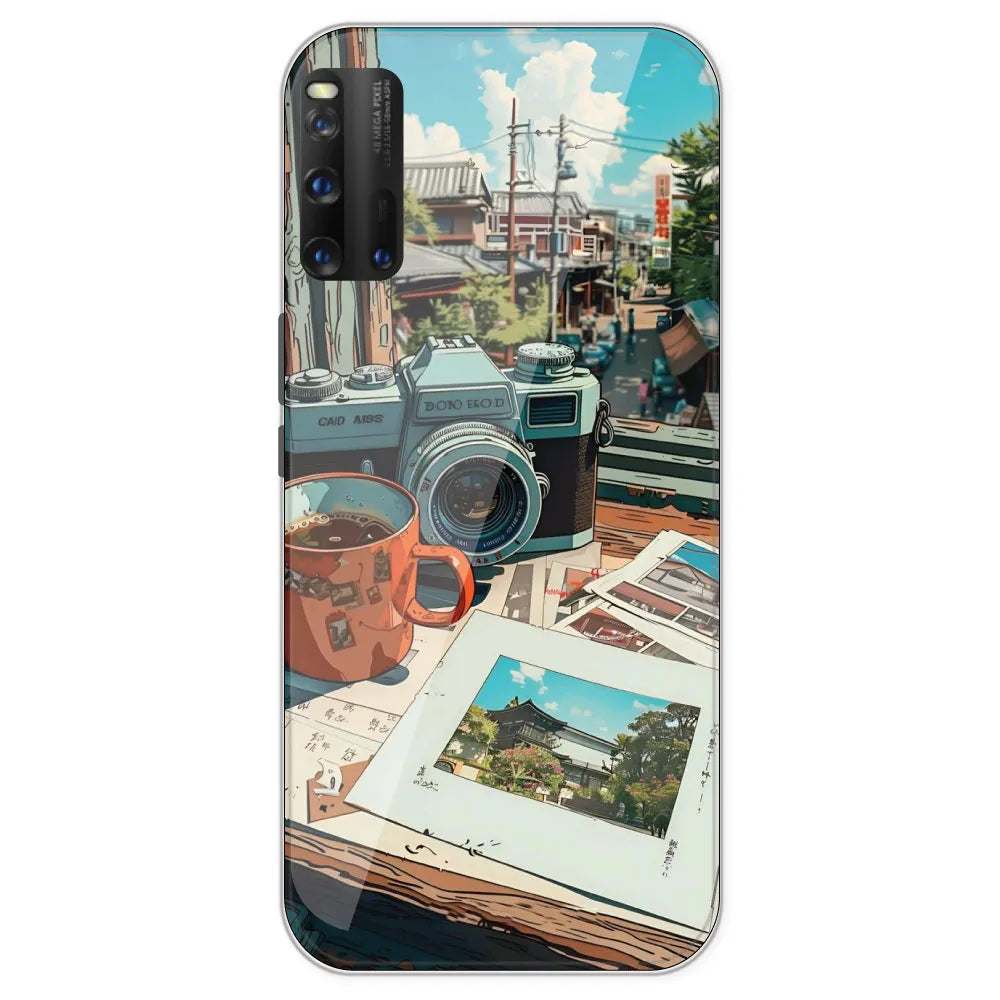 Vintage Camera - Printed Silicone Case For IQOO 3