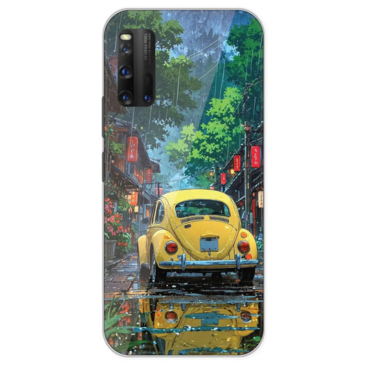 Yellow Bettle  - Printed Silicone Case For IQOO 3