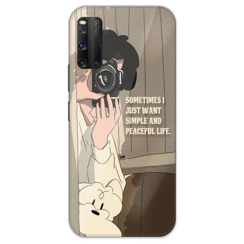 Photographer - Printed Silicone Case For IQOO 3