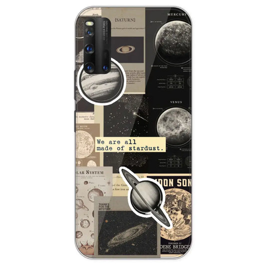 Planets - Printed Silicone Case For IQOO 3