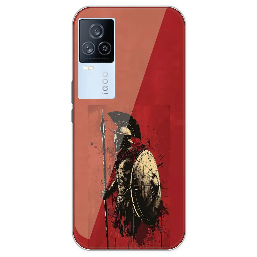 WAR - Printed Silicone Case For IQOO 7 Legend