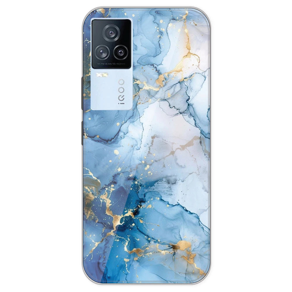 Blue Marble - Printed Silicone Case For IQOO 7 Legend