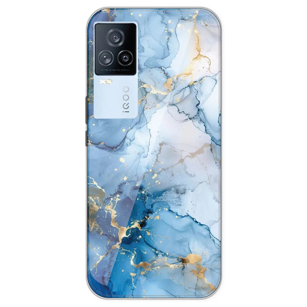 Blue Marble - Printed Silicone Case For IQOO 7 Legend