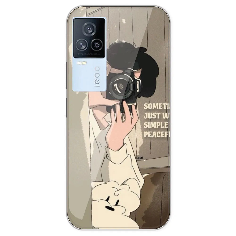 Book Collage - Printed Silicone Case For IQOO 7 Legend