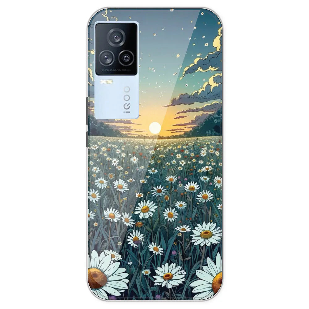 Daisy Sunset - Printed Silicone Case For IQOO 7 Legend