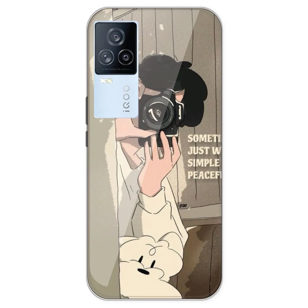 Photographer - Printed Silicone Case For IQOO 7 Legend