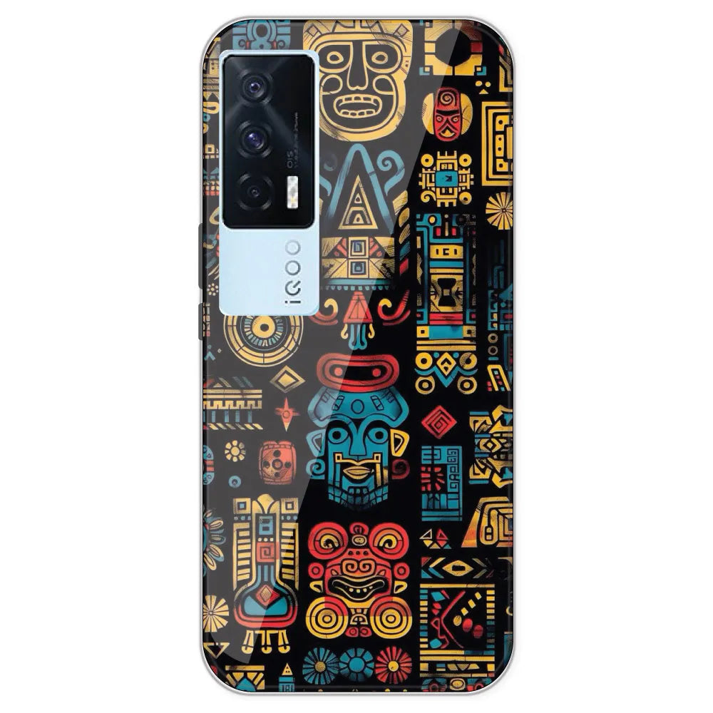 Modern Art - Printed Silicone Case For IQOO 7