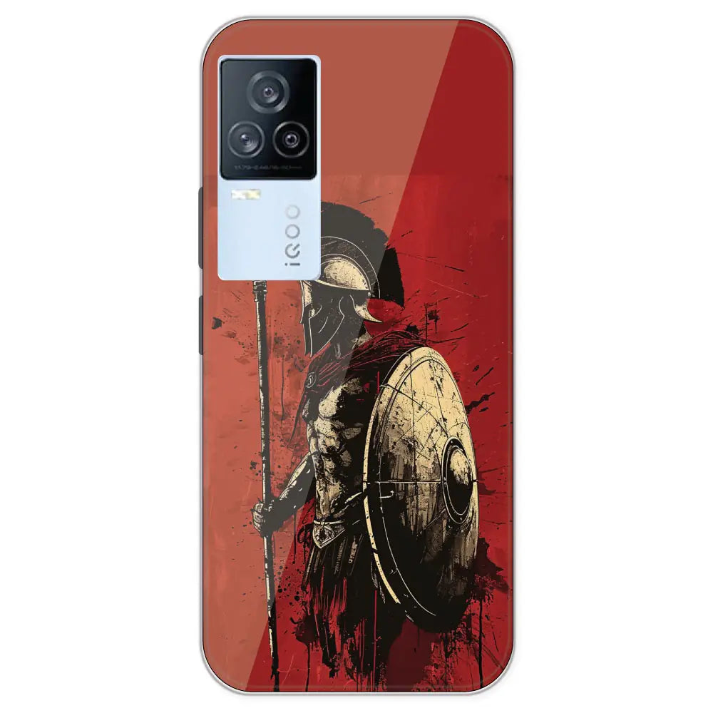 WAR - Printed Silicone Case For IQOO 7 Legend