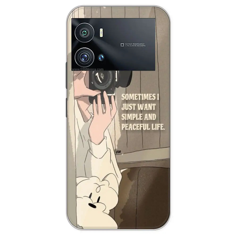 Photographer - Printed Silicone Case For IQOO 9 Pro