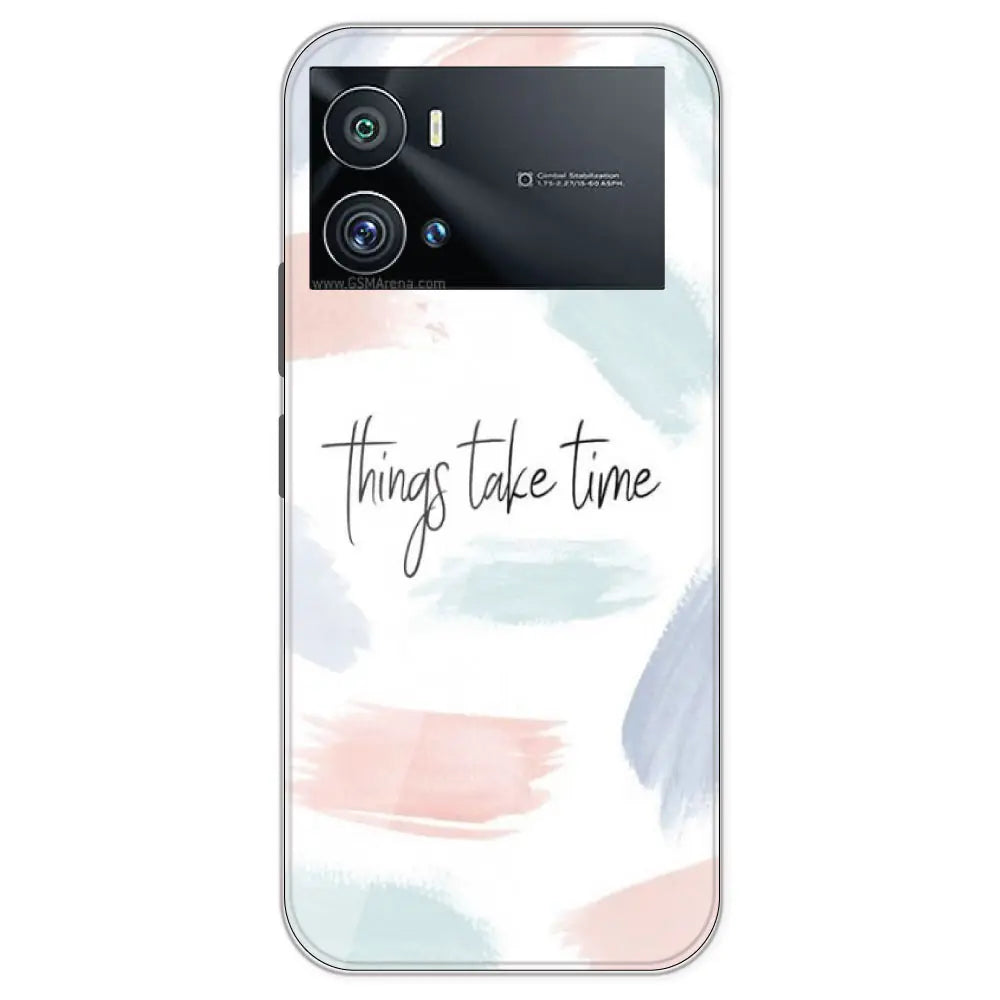 Things Take Time - Printed Silicone Case For IQOO 9 Pro