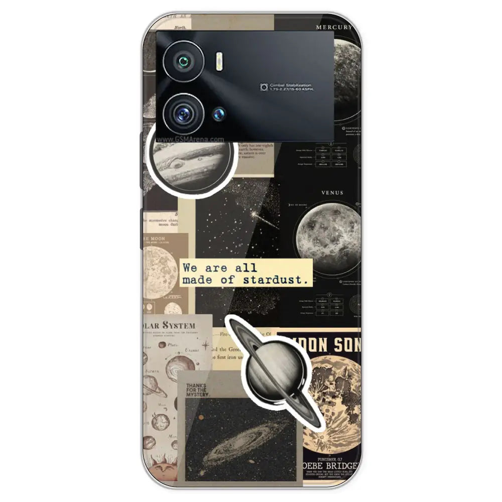 Planets - Printed Silicone Case For IQOO 9 Pro