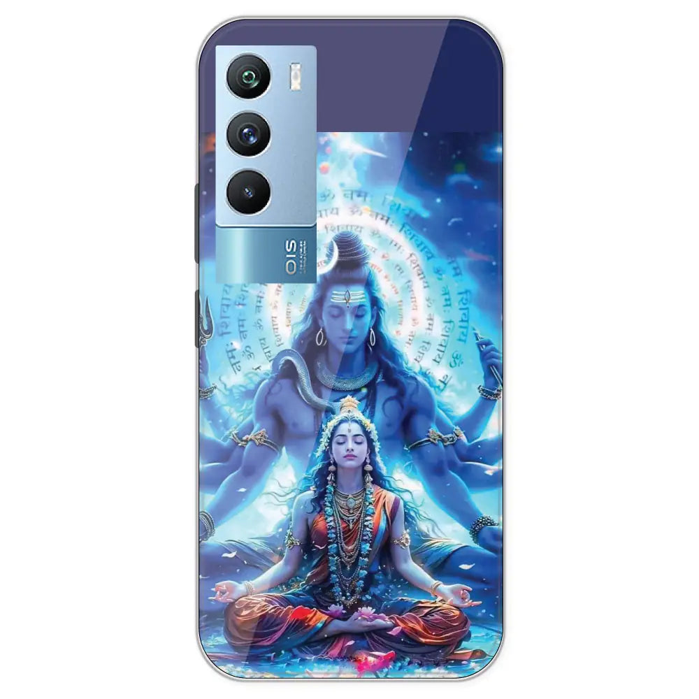 Shiv Parvati - Printed Silicone Case For IQOO 9T
