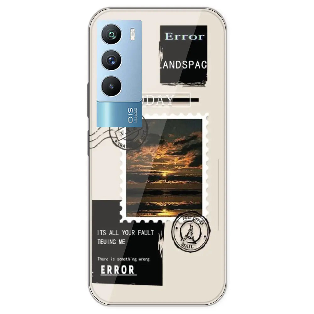 Post Card - Printed Silicone Case For IQOO 9T