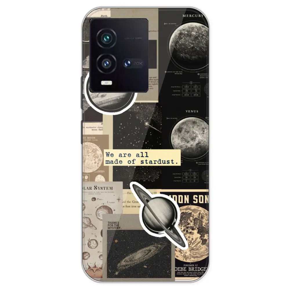 Planets - Printed Silicone Case For IQOO 9SE