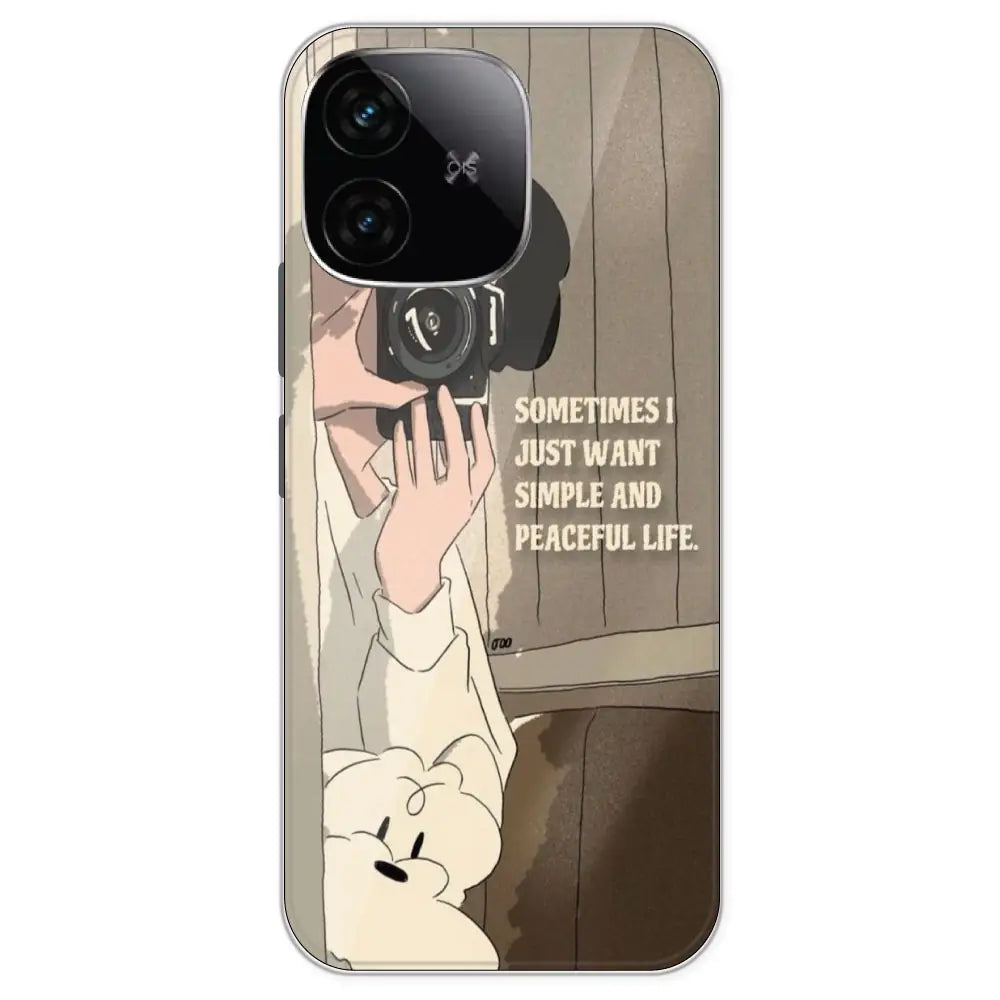 Photographer - Printed Silicone Case For Neo 10R