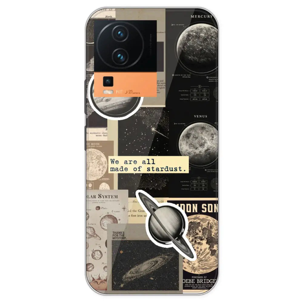 Planets - Printed Silicone Case For IQOO Neo 7 Pro