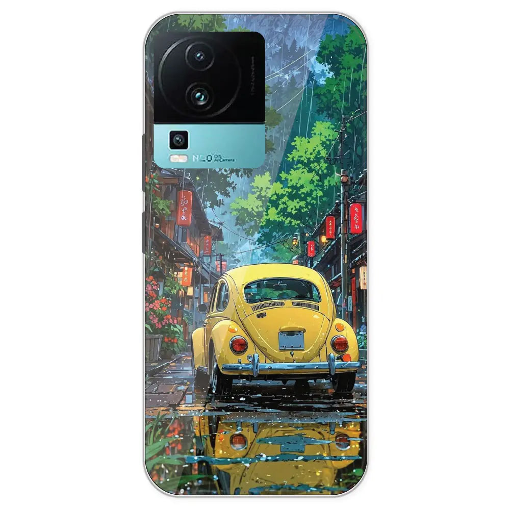 Yellow Bettle  - Printed Silicone Case For IQOO Neo 7