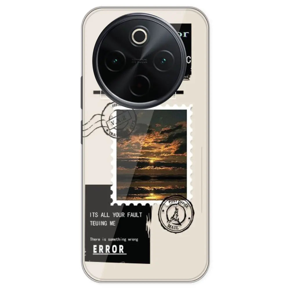 Post Card - Printed Silicone Case For IQOO Z10