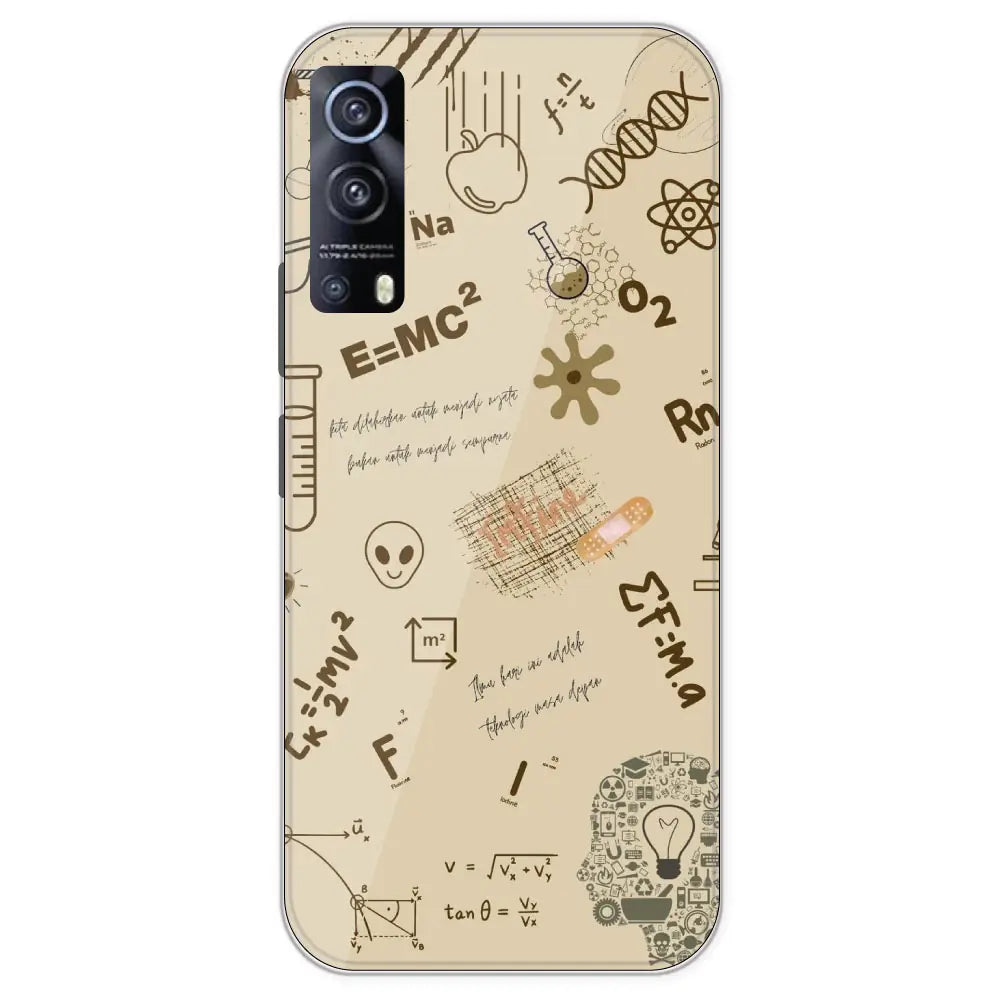 Physics Collage - Printed Silicone Case For IQOO Z3