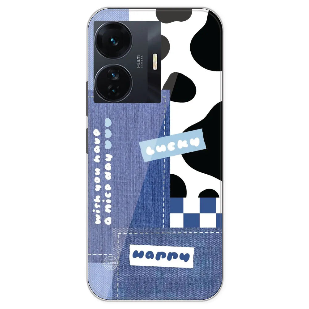 Cow Print Collage - Printed Silicone Case For IQOO Z6 Pro