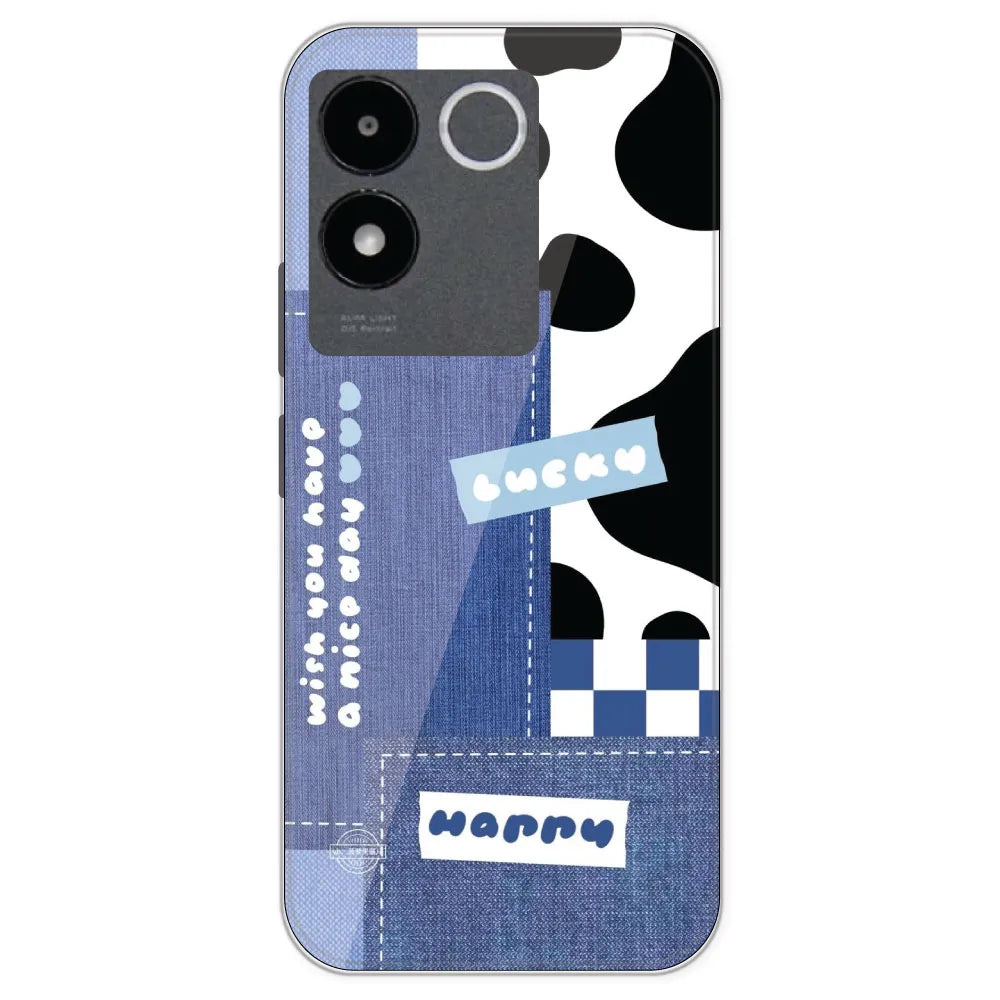 Cow Print Collage - Printed Silicone Case For IQOO Z7 Pro
