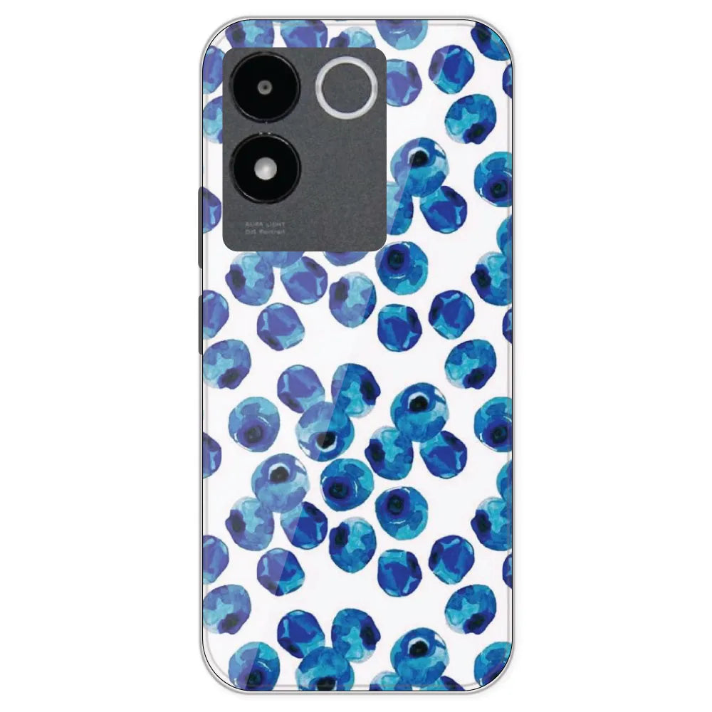 Blueberries - Printed Silicone Case For IQOO Z7 Pro