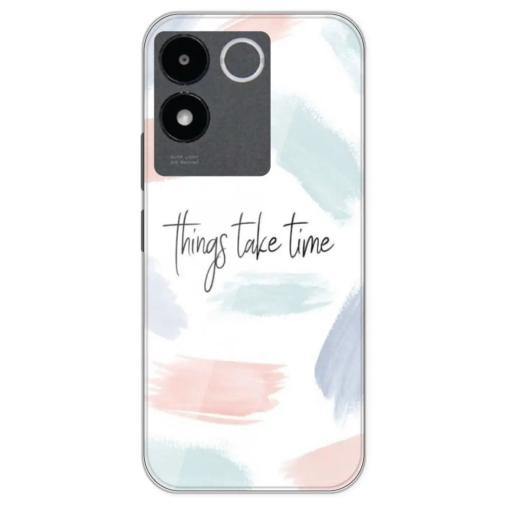 Things Take Time - Printed Silicone Case For IQOO Z7 Pro