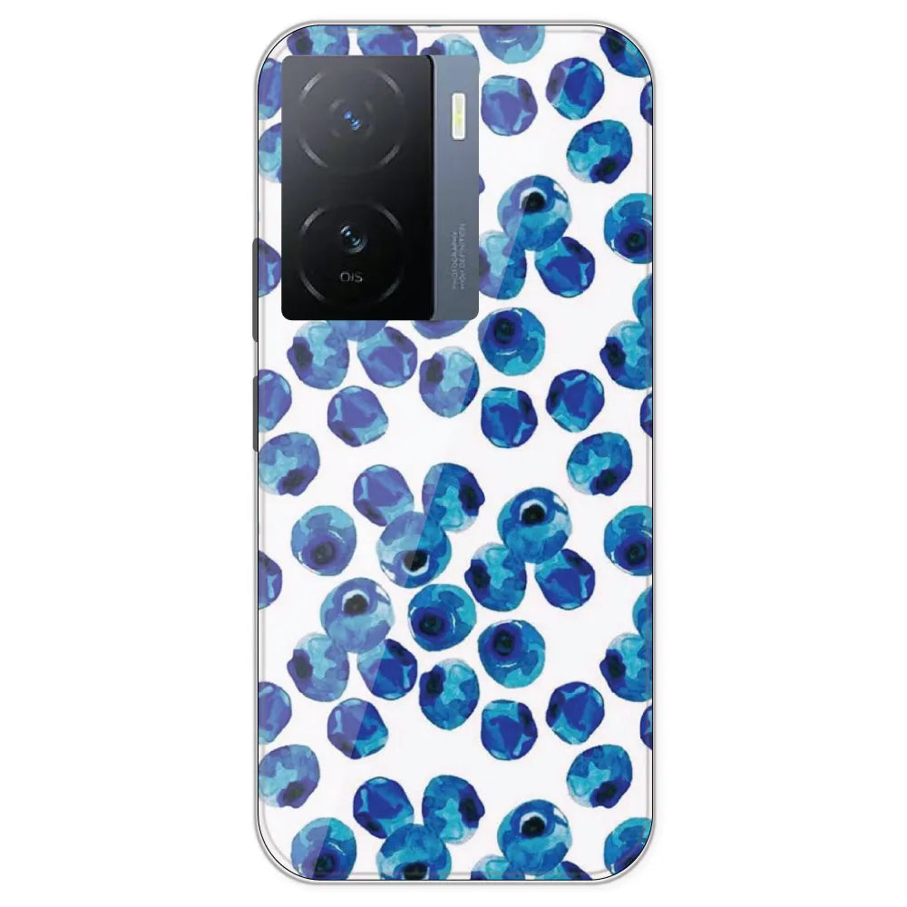 Blueberries - Printed Silicone Case For IQOO Z7