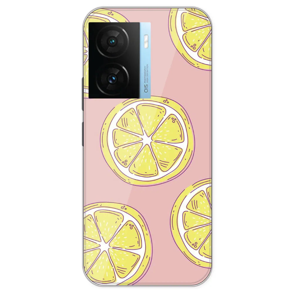 Lemonade - Printed Silicone Case For IQOO Z7S