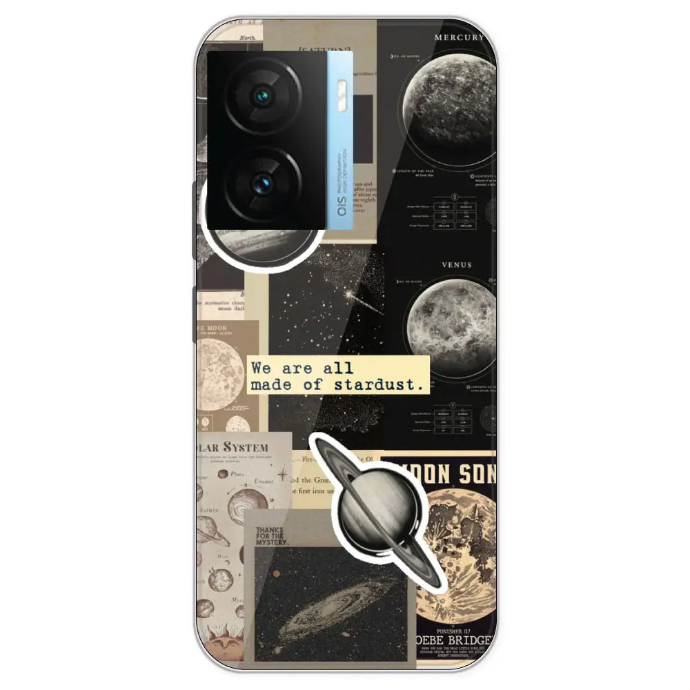 Planets - Printed Silicone Case For IQOO Z7S