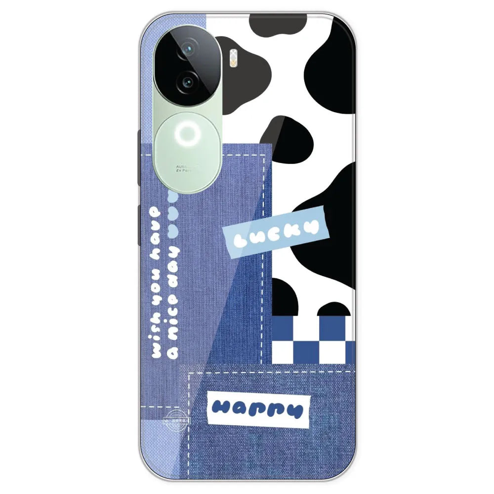 Cow Print Collage - Printed Silicone Case For IQOO Z9S