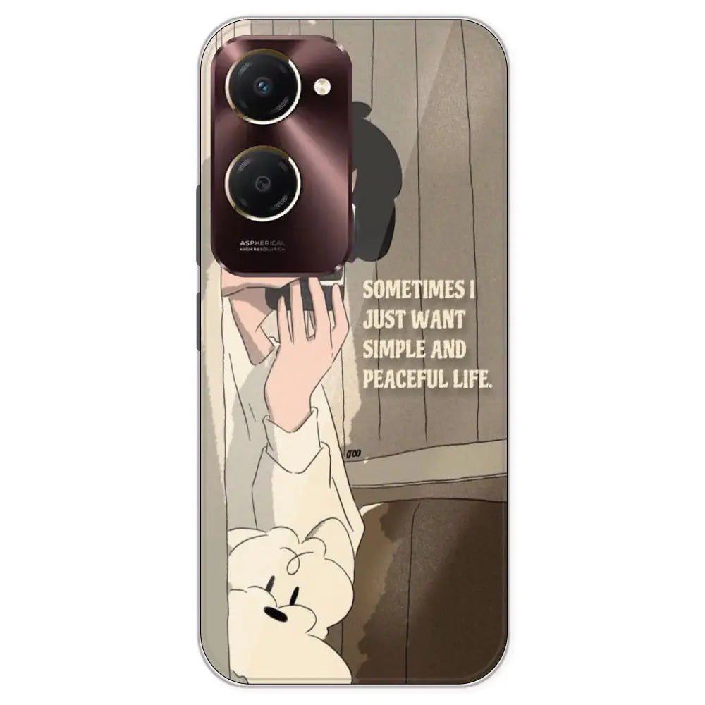 Photographer - Printed Silicone Case For iQOO Models