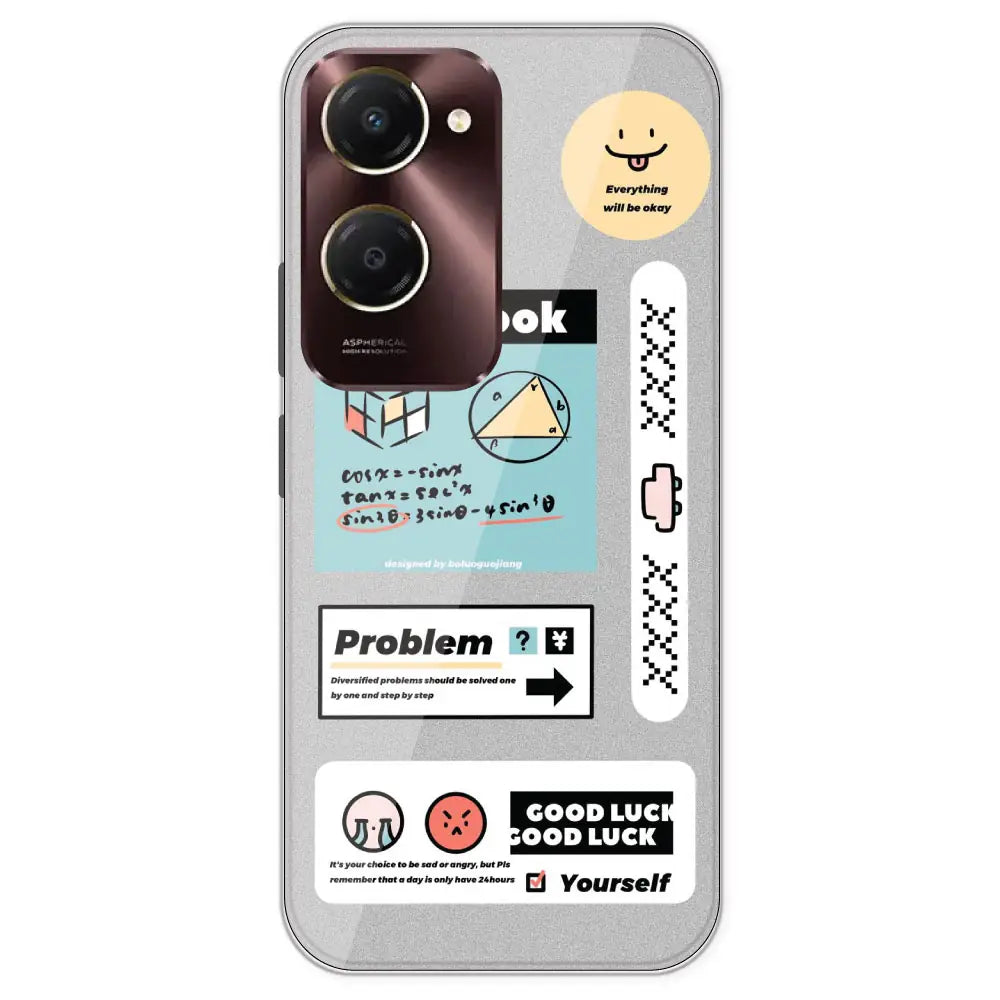 Exam Collage - Printed Silicone Case For iQOO Models
