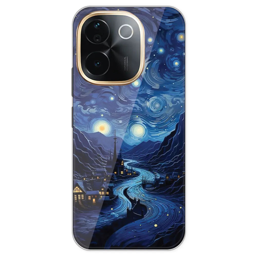 The Starry Night - Printed Silicone Case For IQOO Z9S Pro