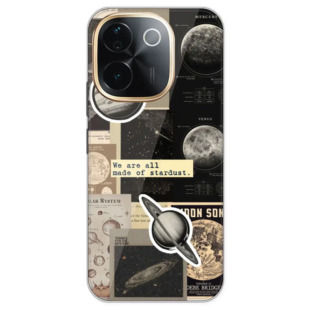 Planets - Printed Silicone Case For IQOO Z9S Pro