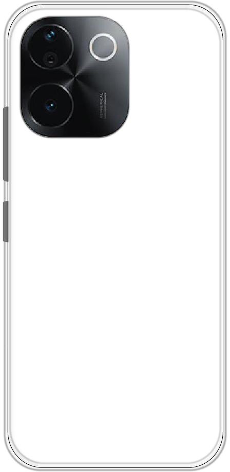 iQOO Z9s Pro back cover mockup - customisable soft silicone case