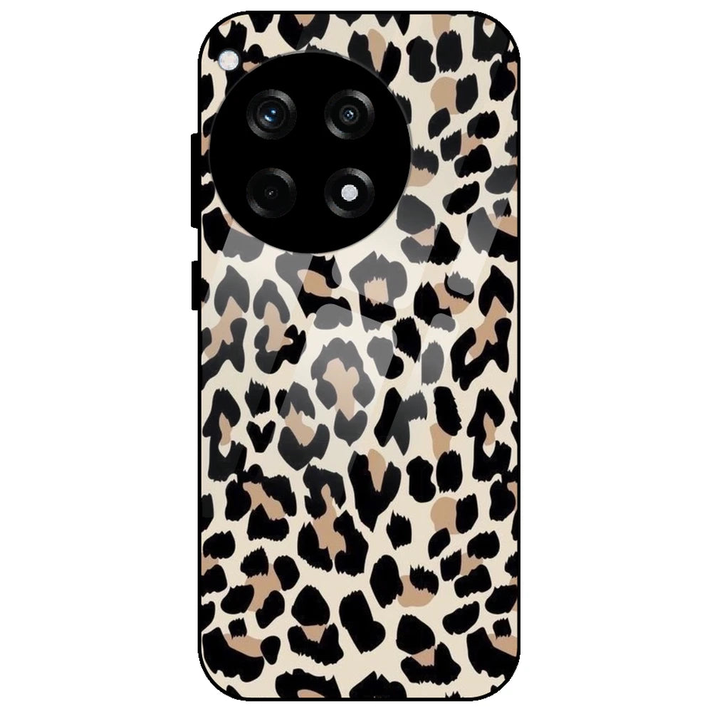 Leopard Print - Glass Case for OnePlus 12R