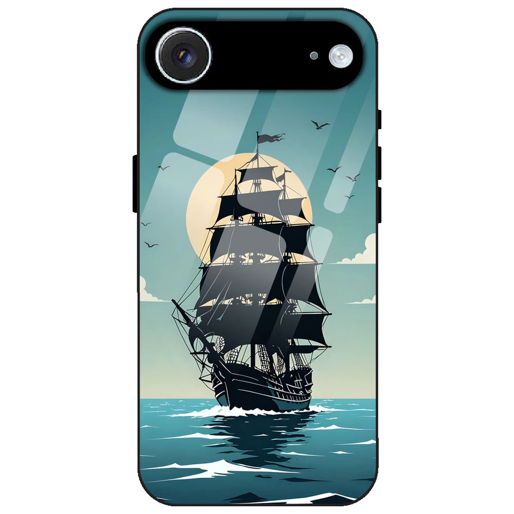Nautical Sea Adventure - Glass Case for Apple iPhone Air