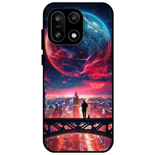 Night Sky - Glossy Metal Silicone Case for OnePlus 15