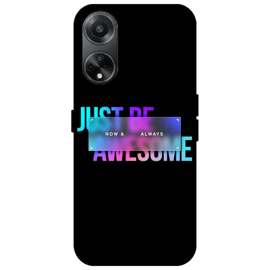 Now & Always - Glossy Metal Silicone Case for Oppo F23 5G