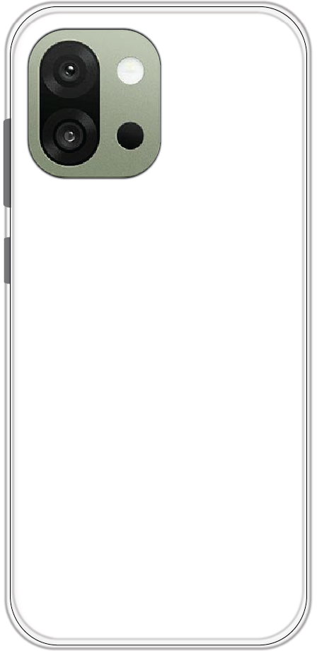 OnePlus 13s back cover mockup - customisable soft silicone case